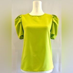Lime Green XS Blouse